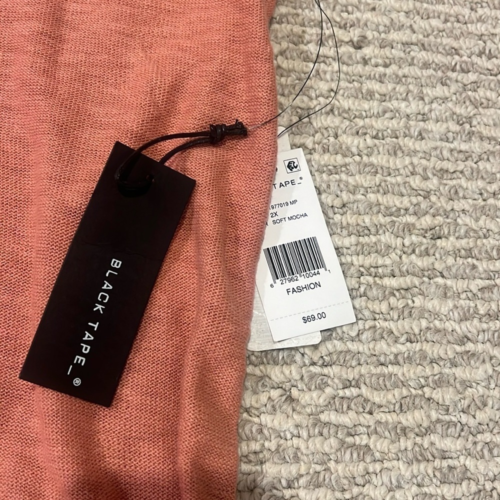 Black tape_ sweater tee - Picture 2 of 3